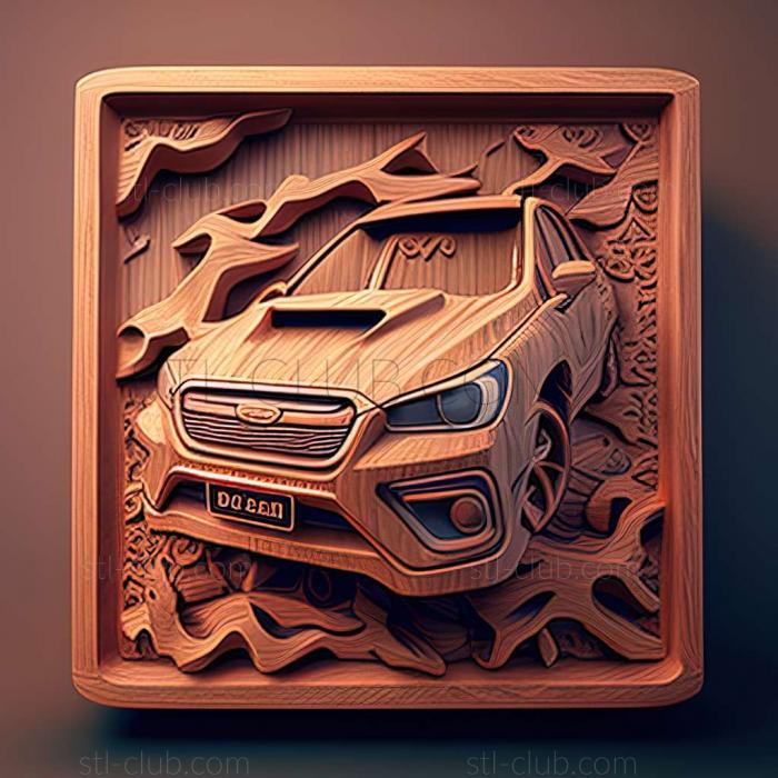 3D мадэль Subaru 1500 (STL)